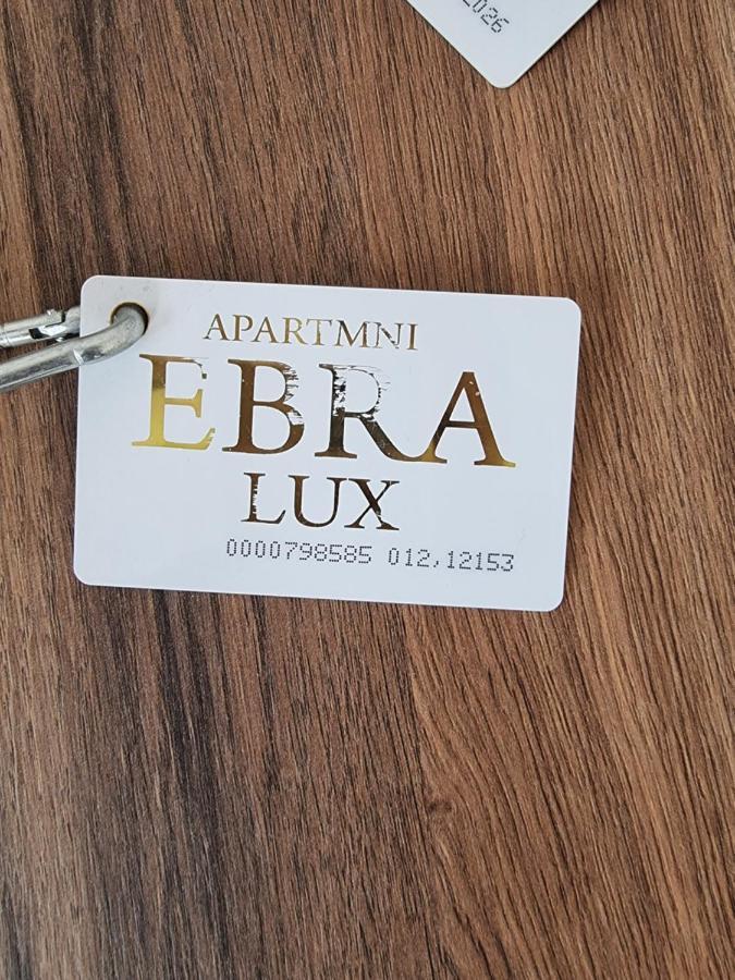 דוברה וודה Ebra Lux Apartmani מראה חיצוני תמונה